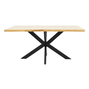 Tραπέζι Gilman Mdf Sonoma-Μαύρο 180X90X75Εκ