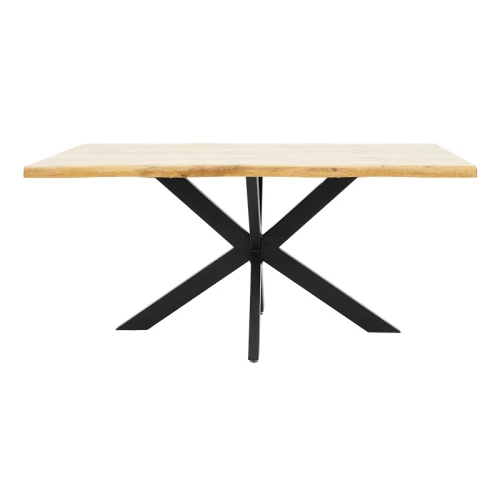 Tραπέζι Gilman Mdf Sonoma-Μαύρο 180X90X75Εκ
