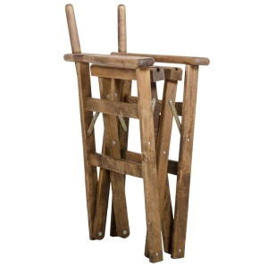 Σκελετός Πολυθρόνας Σκηνοθέτη Retto Μασίφ Ξύλο Οξιάς Καρυδί