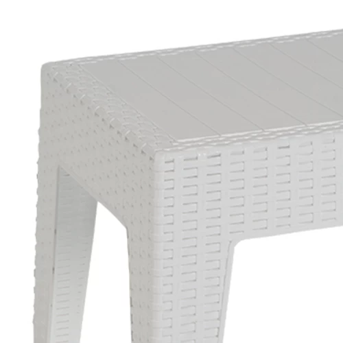 Τραπέζι Cosmic Pp Λευκό 55X40X43.5Εκ