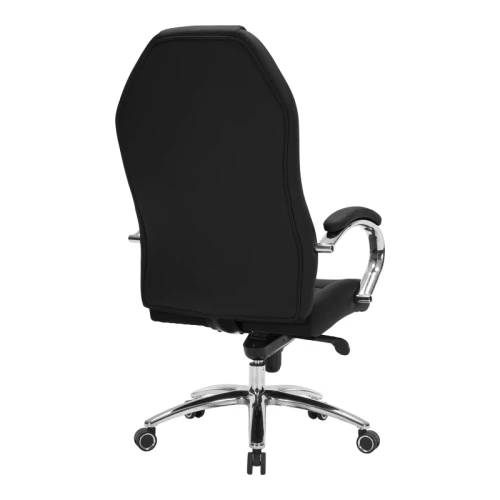 Καρέκλα Γραφείου Διευθυντή Ionia Μαύρο Pu 67X49,5X115-123Εκ