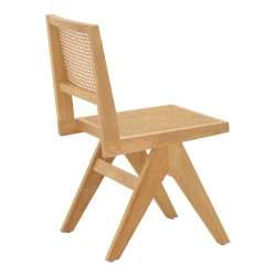 Καρέκλα Winslow Φυσικό Rubberwood 45X56X82Εκ