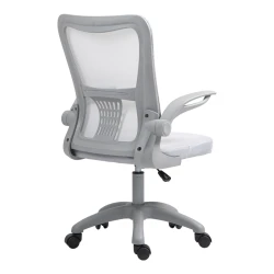 Καρέκλα Γραφείου Εργασίας Annalise Mesh Γκρι 57X53X100Εκ