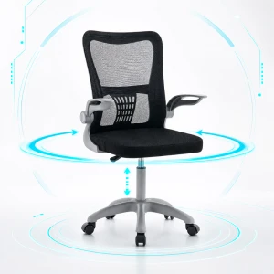 Καρέκλα Γραφείου Εργασίας Annalise Μαύρο Mesh 57X53X100Εκ