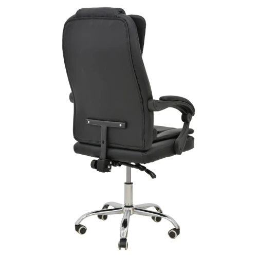 Καρέκλα Γραφείου Διευθυντή Toronsi Μαύρο Pu 60X68X128Εκ