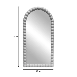 Καθρέπτης Pavloval Ασημί Pp 42X3.5X81Εκ