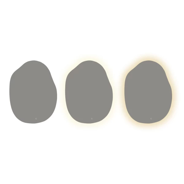 Καθρέπτης Mirila Led 60X2.5X80Εκ