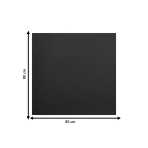Επιφάνεια Τραπεζιού Sensie Τ.werzalit Ανθρακί 70X70Εκ