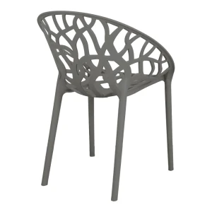 Πολυθρόνα Daren Pp Σε Ανθρακί Απόχρωση 59X60X79,5Εκ
