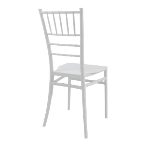 Καρέκλα Tiffany Ι Pp Σε Λευκή Απόχρωση 38.5X46.5X87Εκ