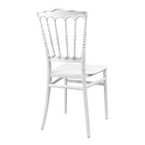 Καρέκλα Napoleon Pp Λευκή 38,5X46,5X89Εκ