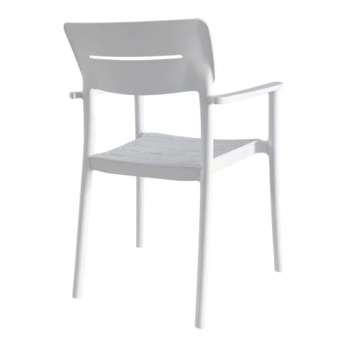 Πολυθρόνα Pilma Λευκό Pp 57X54X82Εκ