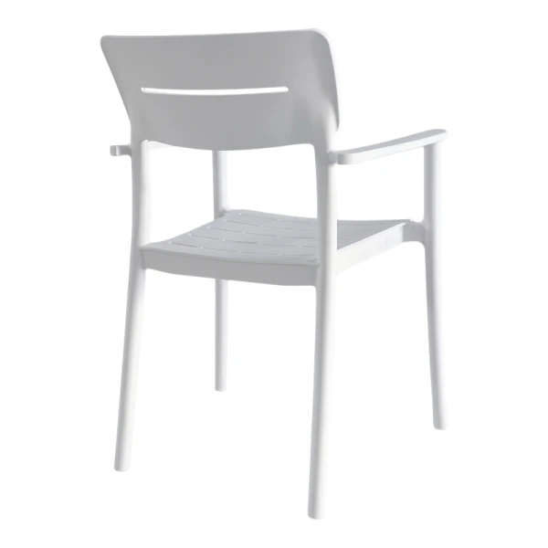 Πολυθρόνα Pilma Λευκό Pp 57X54X82Εκ