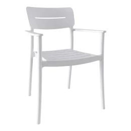 Πολυθρόνα Pilma Λευκό Pp 57X54X82Εκ