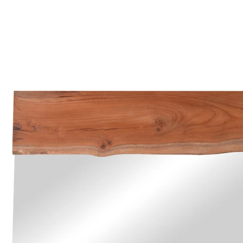 Καθρέπτης Riverine Teak Ξύλο Σε Φυσική Απόχρωση 120X80X4Εκ