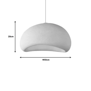 Φωτιστικό Οροφής Led Zulcere I Λευκό Ps 50X28Εκ
