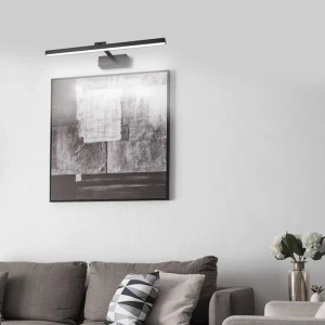 Φωτιστικό Τοίχου-Απλίκα Debiwen Led Μέταλλο Μαύρο 60X10X6Εκ