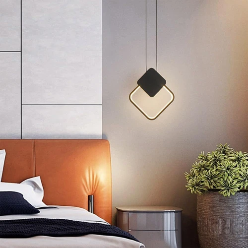 Φωτιστικό Οροφής Teebo Led Μέταλλο Μαυρο 23.5X20X29.5Εκ