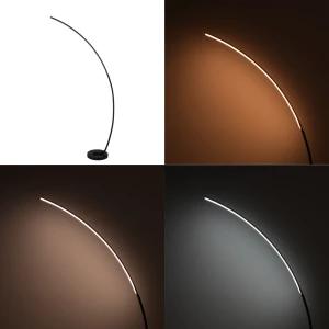 Φωτιστικό Δαπέδου Archer Led Μαύρο Μεταλλικό 70X28X165Εκ