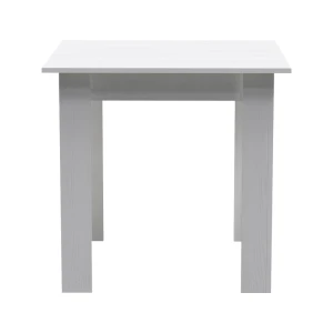 Τραπέζι Manka I Σε Λευκή Απόχρωση 80X80X77Εκ