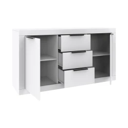 Μπουφές Doha Σε Λευκή Απόχρωση 150X45X80.5Εκ