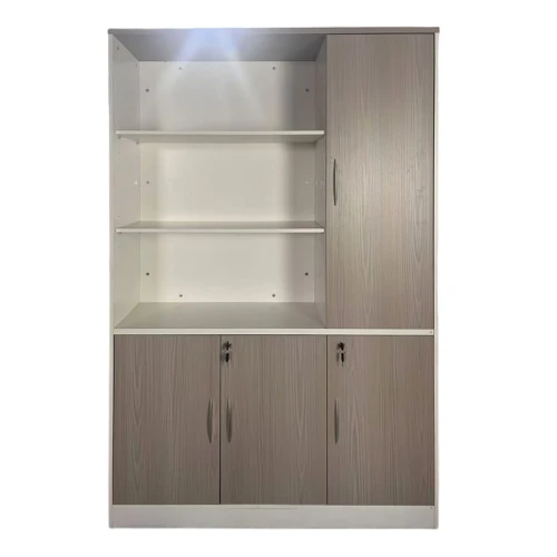 Βιβλιοθήκη Γραφείου Armadi Σε Sonoma-Λευκή Απόχρωση 120X40X200Εκ