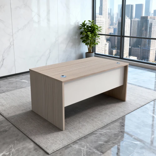 Γραφείο Εργασίας Armadi Sonoma-Λευκό 180X75X75Εκ