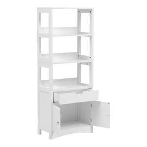 Ντουλάπι-Στήλη Sejo Mdf Λευκό 60X32.5X154Εκ