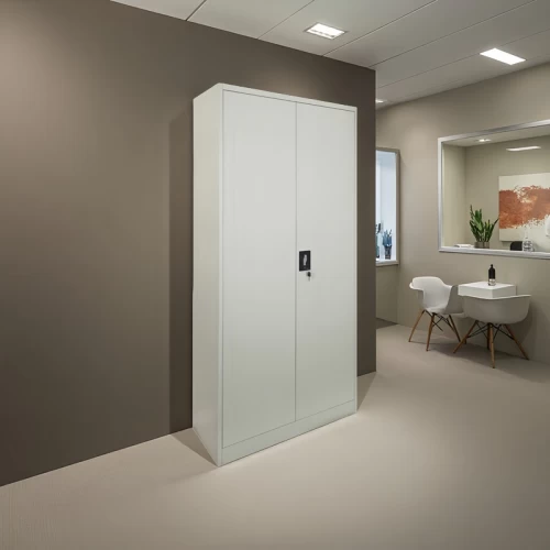 Μεταλλική Ντουλάπα Ugren Ανοιχτό Γκρι 90X40X180Εκ