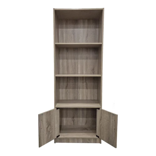 Βιβλιοθήκη Tekaro Σε Sonoma Απόχρωση 60X29X166Εκ