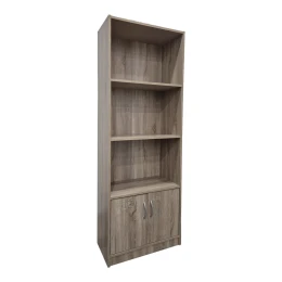 Βιβλιοθήκη Tekaro Σε Sonoma Απόχρωση 60X29X166Εκ