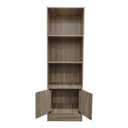 Βιβλιοθήκη Tekaro Σε Sonoma Απόχρωση 57X33X180Εκ