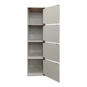 Ντουλάπι-Στήλη Gabino Σε Λευκή Απόχρωση 40X39X158Εκ
