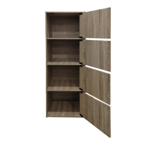 Ντουλάπι-Στήλη Soline Σε Sonoma Απόχρωση 40X34.5X120Εκ