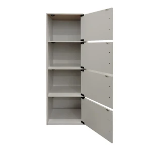 Ντουλάπι-Στήλη Soline I Σε Λευκή Απόχρωση 40X34.5X120Εκ