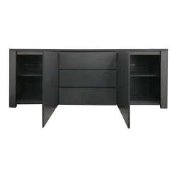 Μπουφές Kalya Σε Ανθρακί Απόχρωση 220X49X89.5Εκ