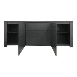 Μπουφές Kalya Σε Ανθρακί Απόχρωση 220X49X89.5Εκ