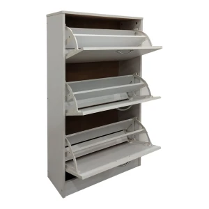Παπουτσοθήκη Savaz Σε Λευκή Απόχρωση 60X24X114Εκ