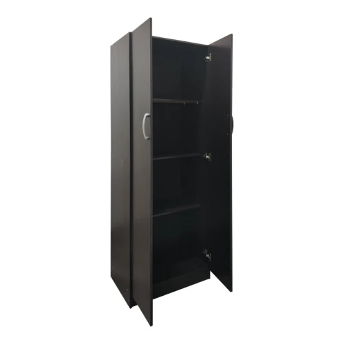 Ντουλάπα Δίφυλλη Athos Σε Wenge Απόχρωση 60X42X180Εκ