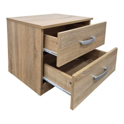 Κομοδίνο Athos Σε Sonoma Απόχρωση 48X40X41.5Εκ