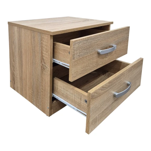 Κομοδίνο Athos Σε Sonoma Απόχρωση 48X40X41.5Εκ