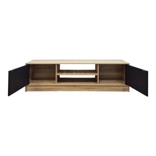 Έπιπλο Τηλεόρασης Sasa Sonoma-Ανθρακί 150X35X41.5Εκ