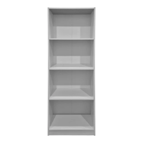 Βιβλιοθήκη Kendy Λευκό 60X30X167Εκ