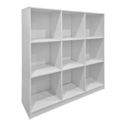 Βιβλιοθήκη Gridea Λευκό 119.5X30X121Εκ
