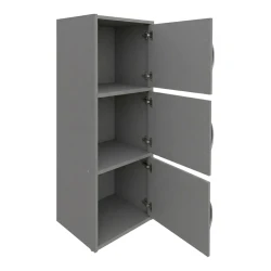 Ντουλάπι-Στήλη Soline Ανοιχτό Γκρι 40X34.5X90.5Εκ