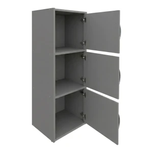 Ντουλάπι-Στήλη Soline Ανοιχτό Γκρι 40X34.5X90.5Εκ
