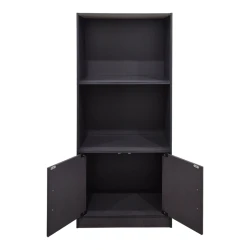 Βιβλιοθήκη Tekaro Ανθρακί 60X30X120Εκ