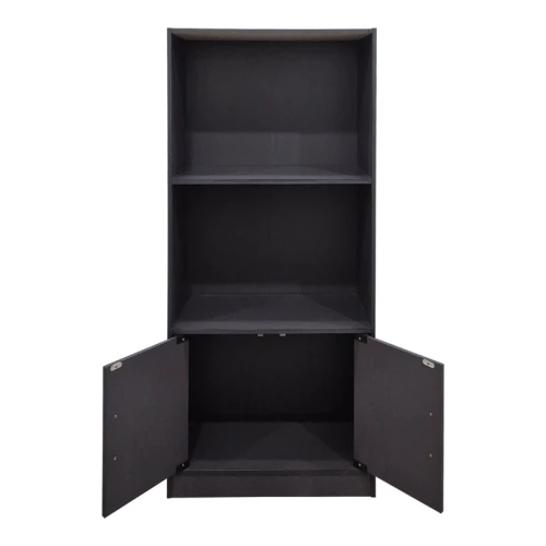 Βιβλιοθήκη Tekaro Ανθρακί 60X30X120Εκ