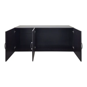Πατάρι Ντουλάπας Τρίφυλλο Alvia Wenge 150X51X60Εκ