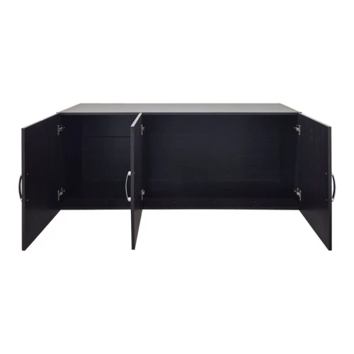 Πατάρι Ντουλάπας Τρίφυλλο Alvia Wenge 150X51X60Εκ